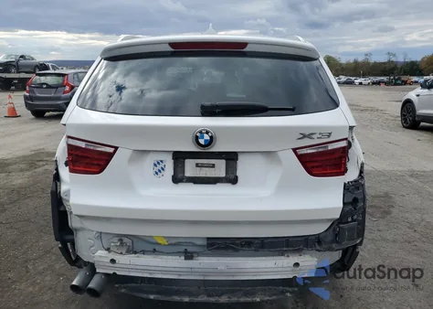 2017 BMW X3 xDrive28I z USA, uszkodzony, nr VIN 5UXWX9C33H0W76243